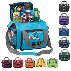 12-Can Convertible Duffel Cooler - 2-in-1 Promo Insulated Bag (11 Colors)